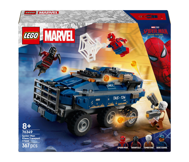 LEGO SUPER HEROES 76349 Pościg Spider-Mana za więźniarką - 1529854 - zdjęcie